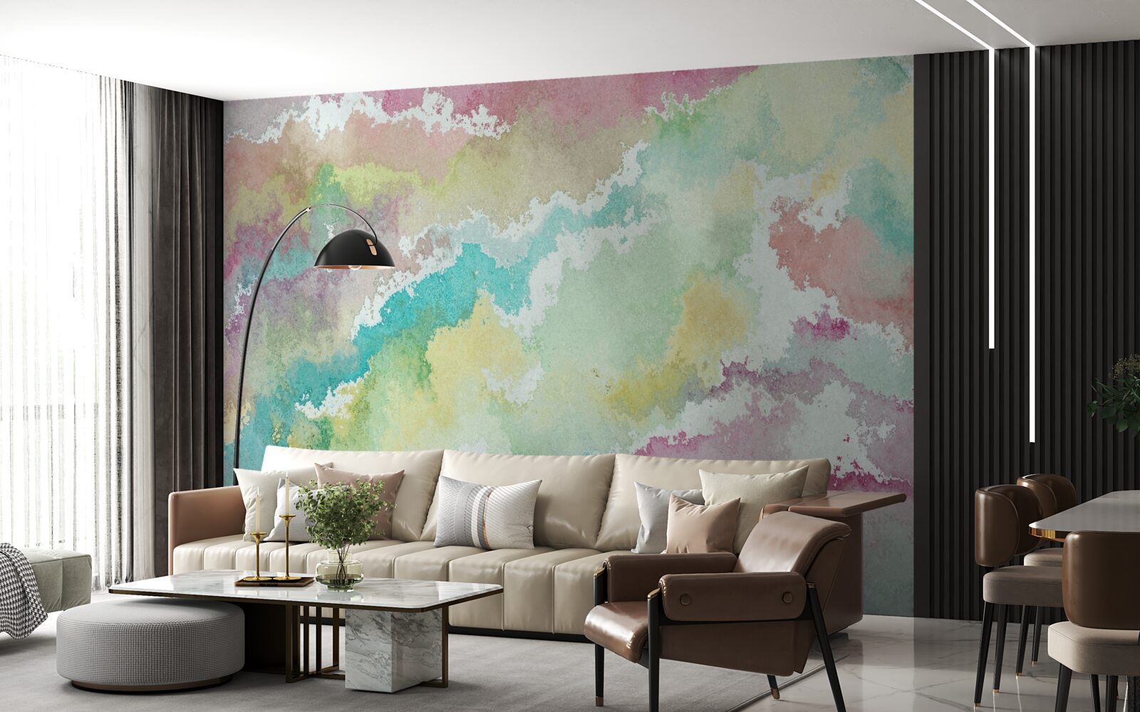 Фотошпалери короткий опис полярного сяйва