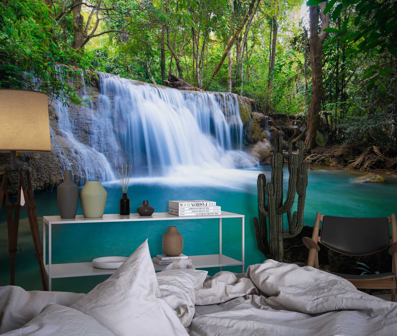 Фотошпалери дивовижно чисті води лісової водойми