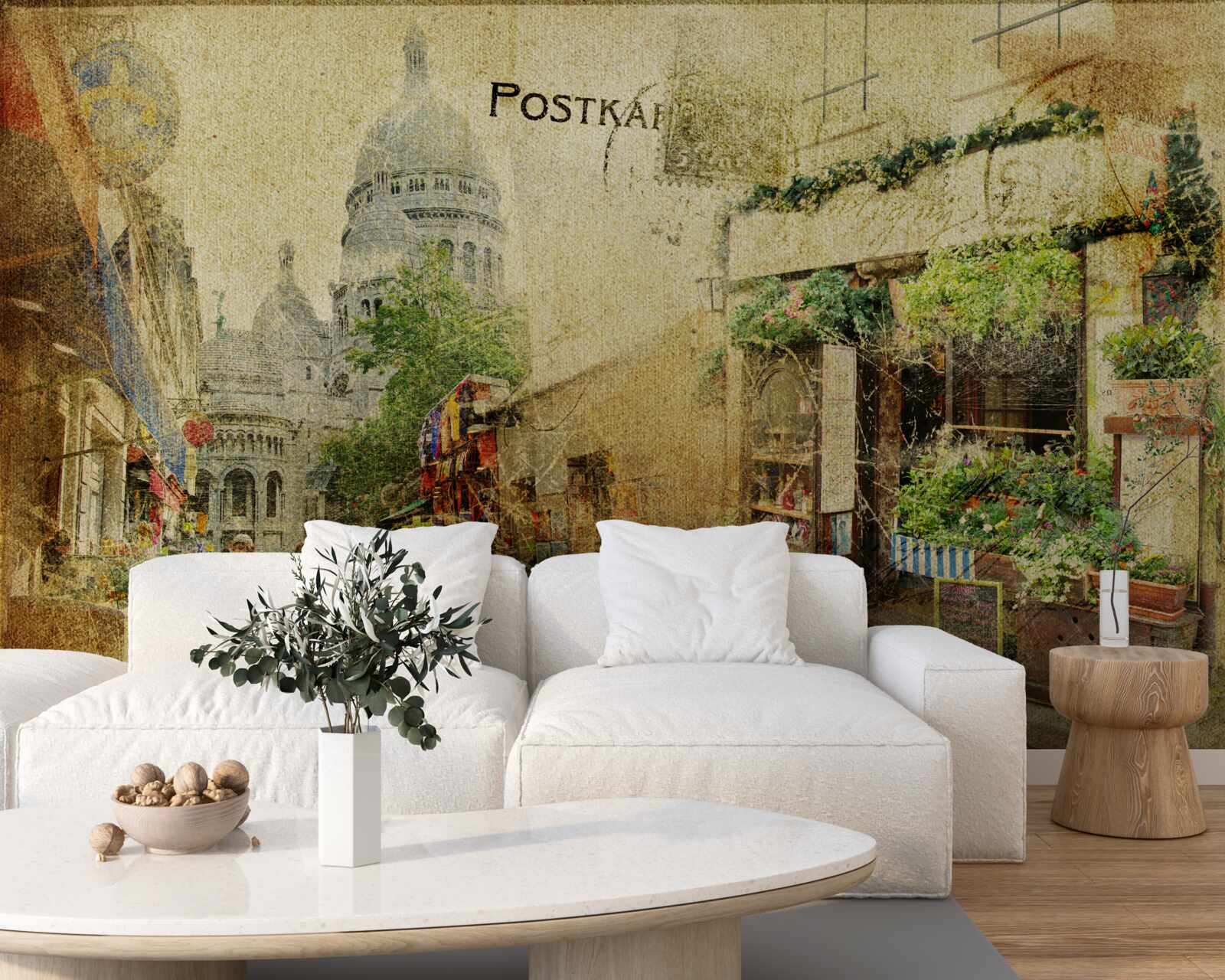 Фотошпалери старе фото міста