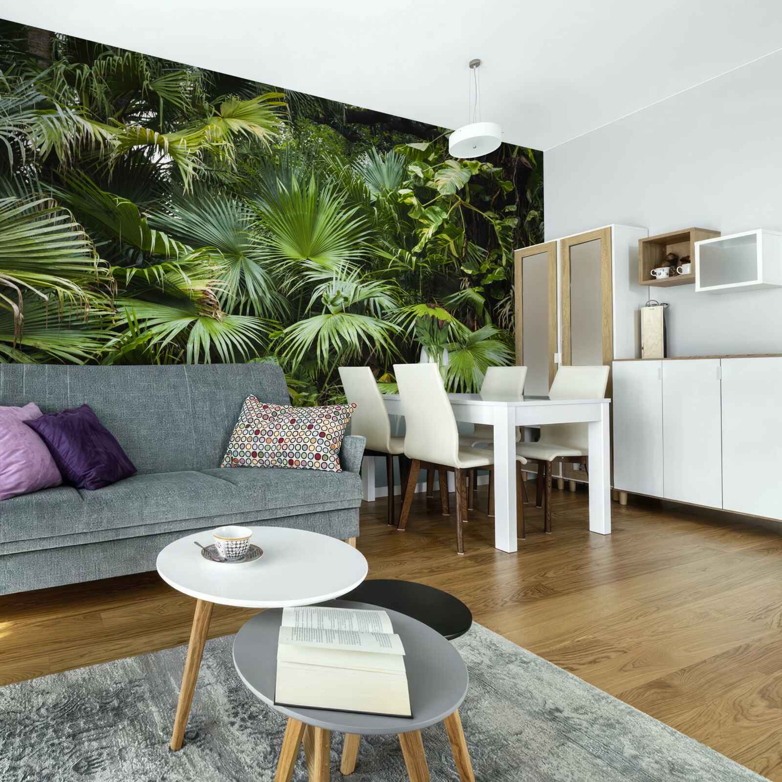 Фотошпалери тропіки багаті на зелену рослинність