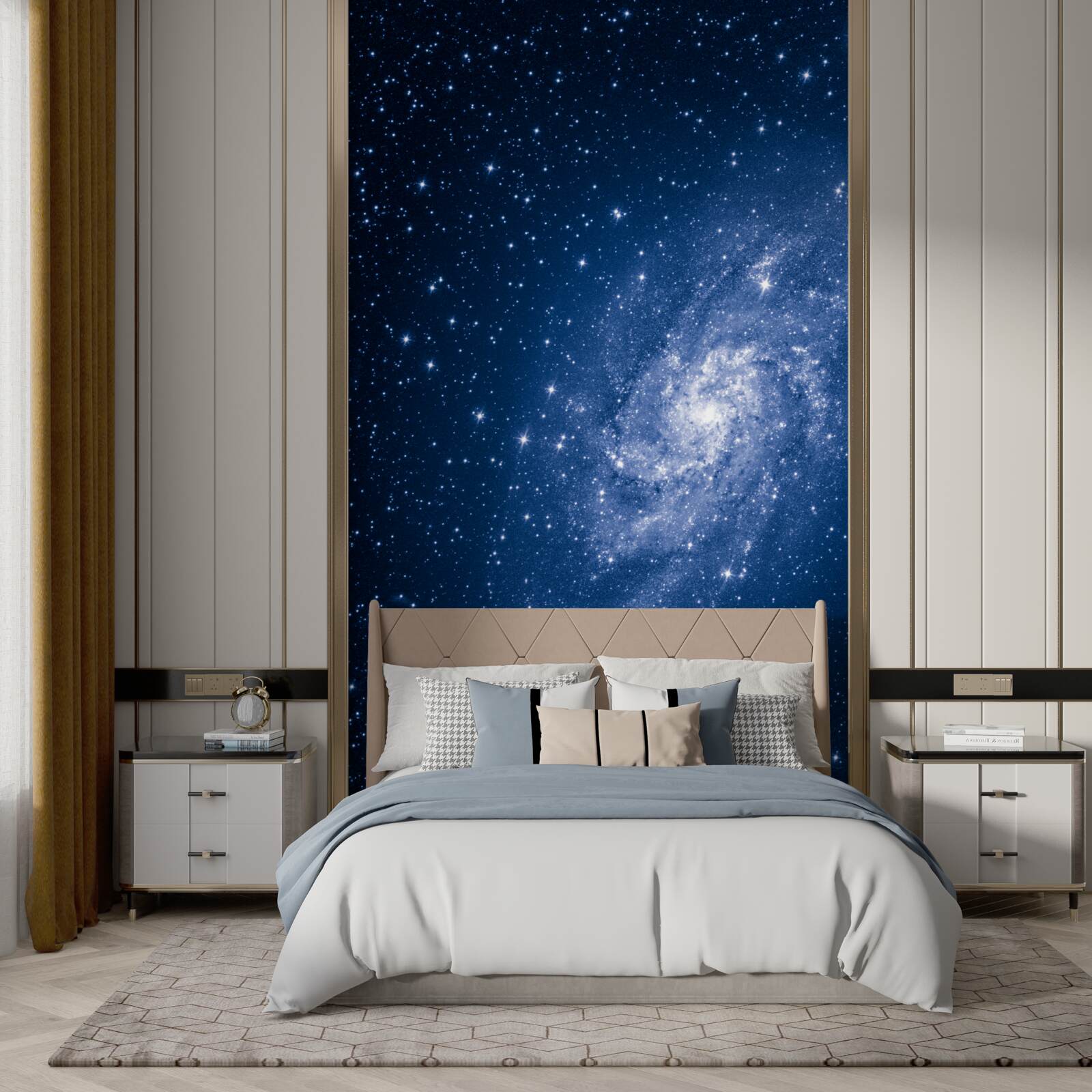 Фотошпалери галактика в зоряному просторі