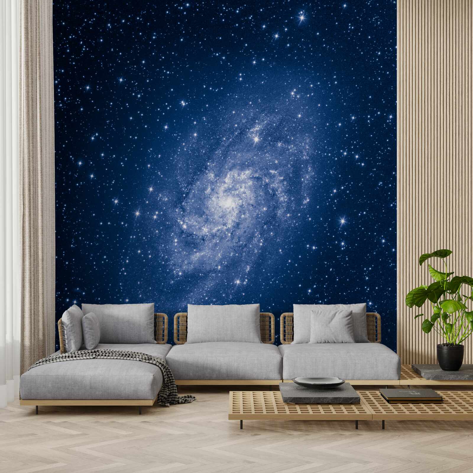 Фотошпалери галактика в зоряному просторі