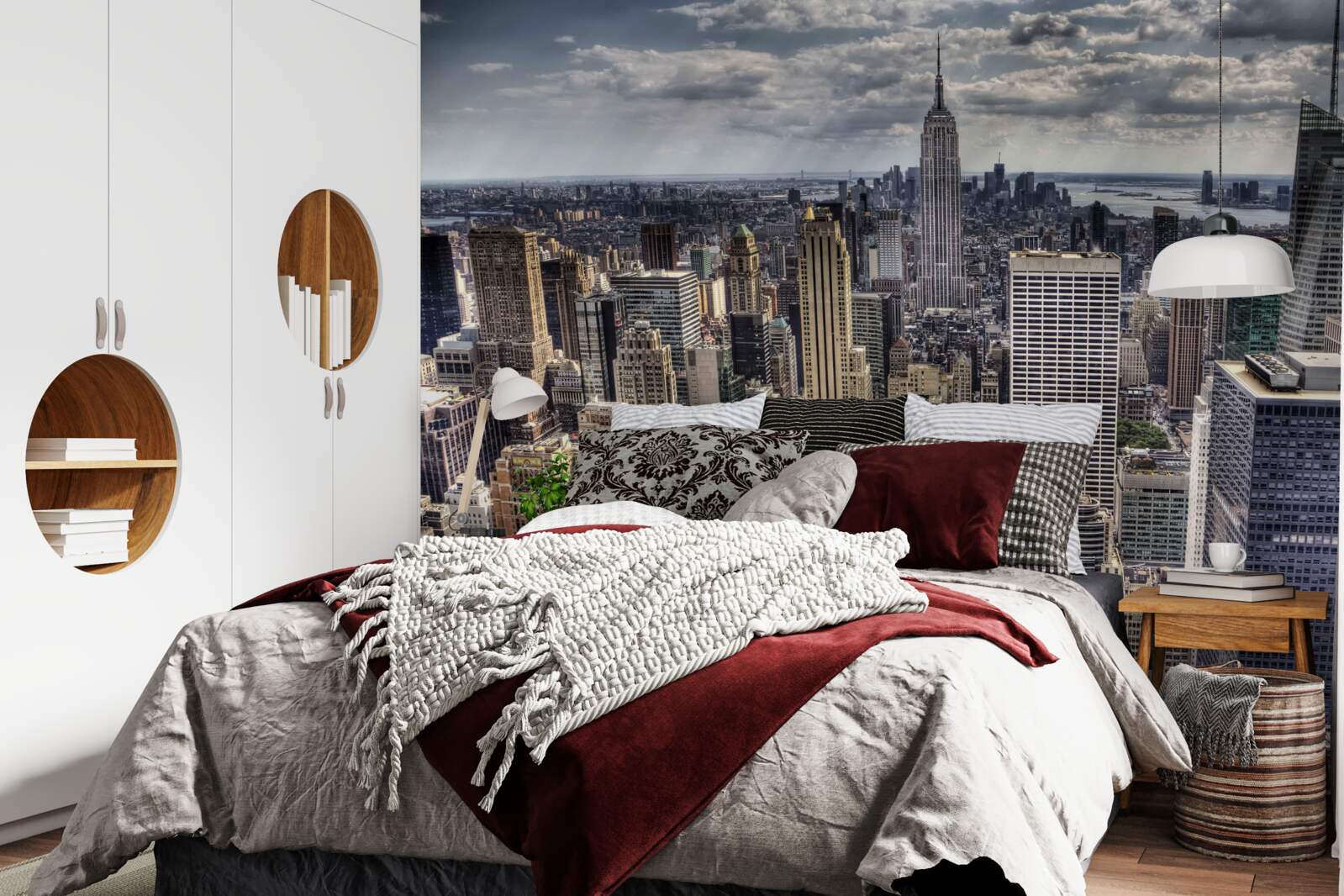 Фотошпалери нью-йорк чекає на дощ