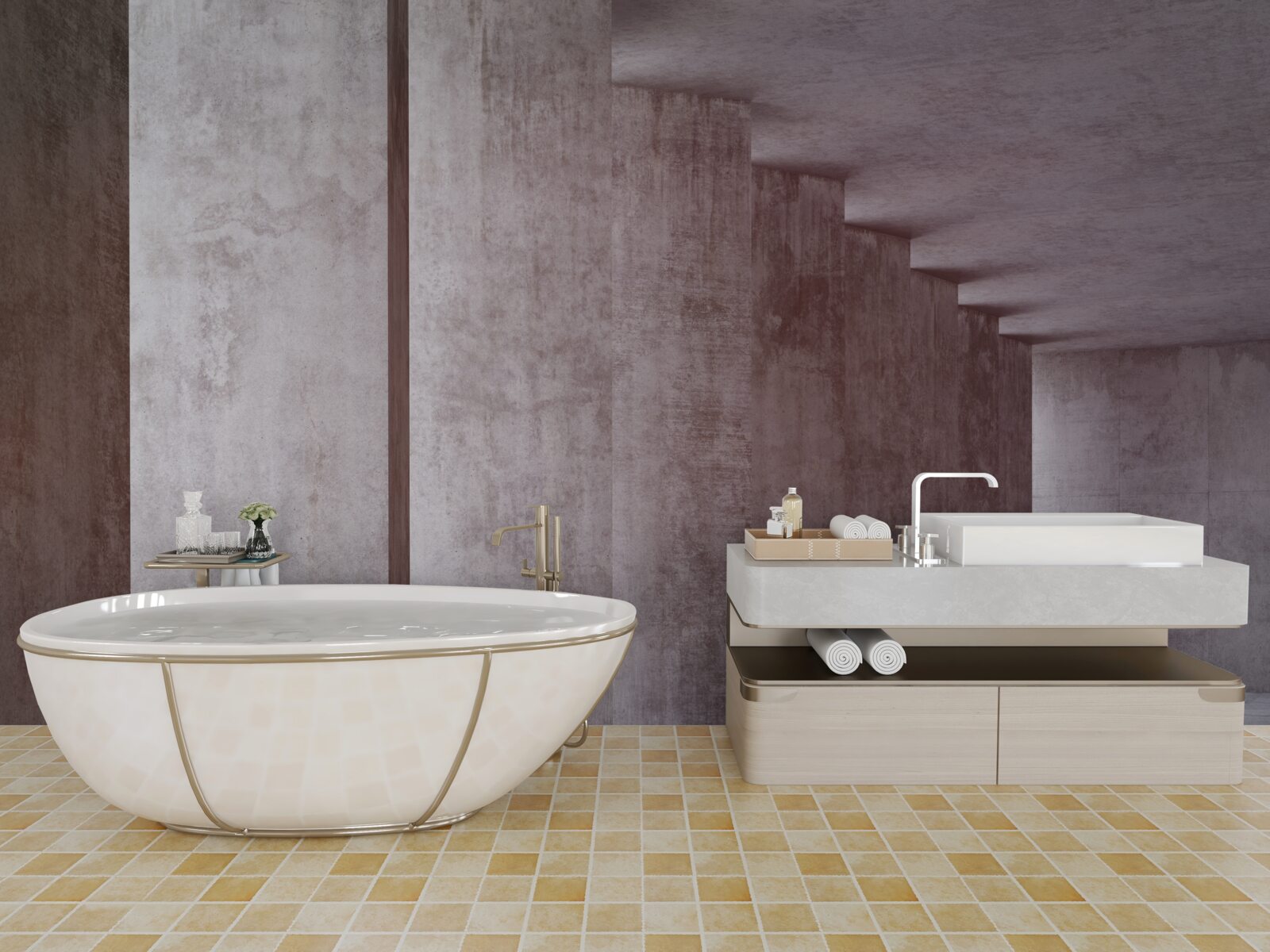 Фотошпалери легка колонада без вигинів