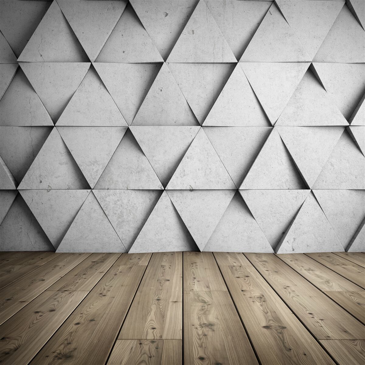 Фотошпалери тривимірні прямокутні трикутники