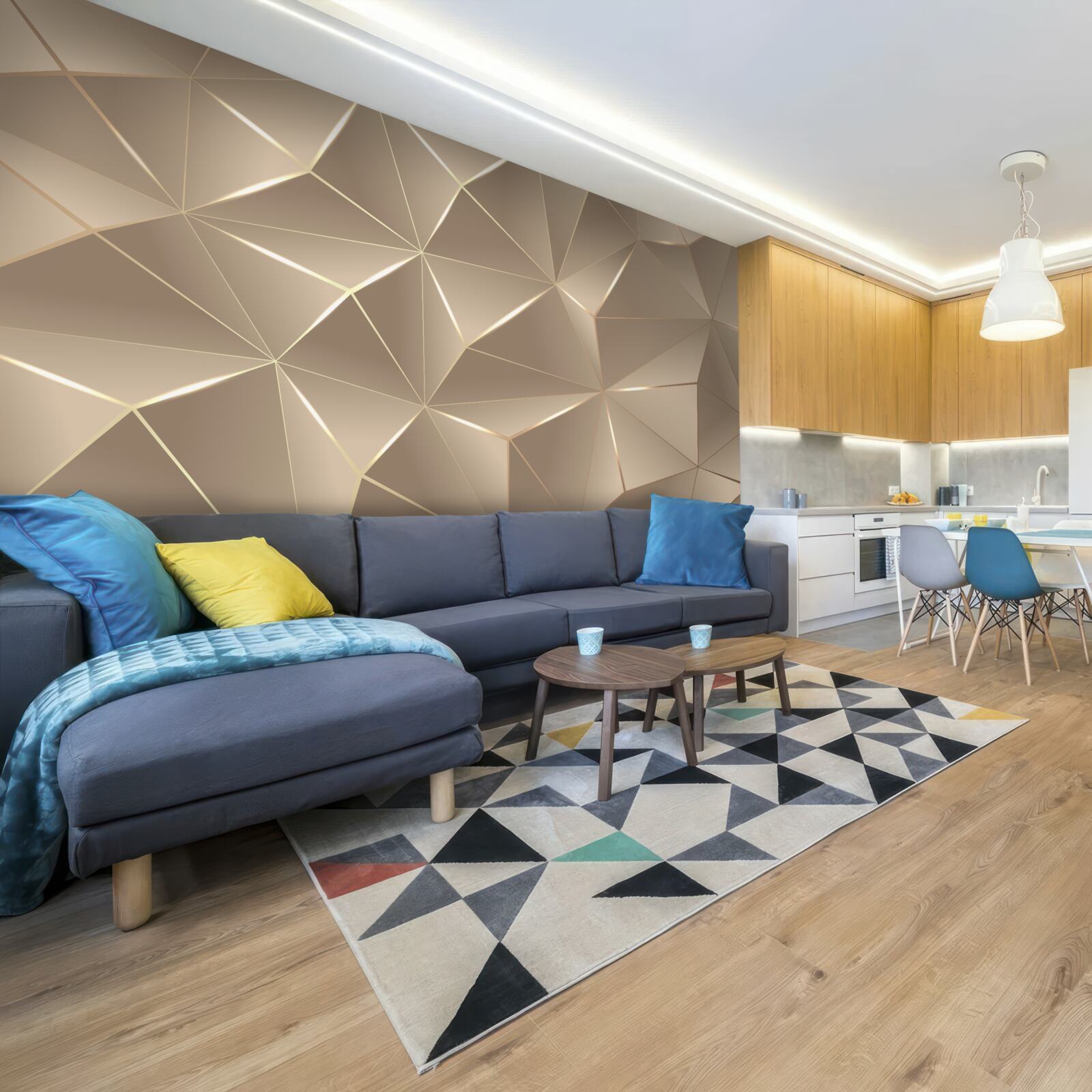 Фотошпалери 3d текстури на світлому фоні