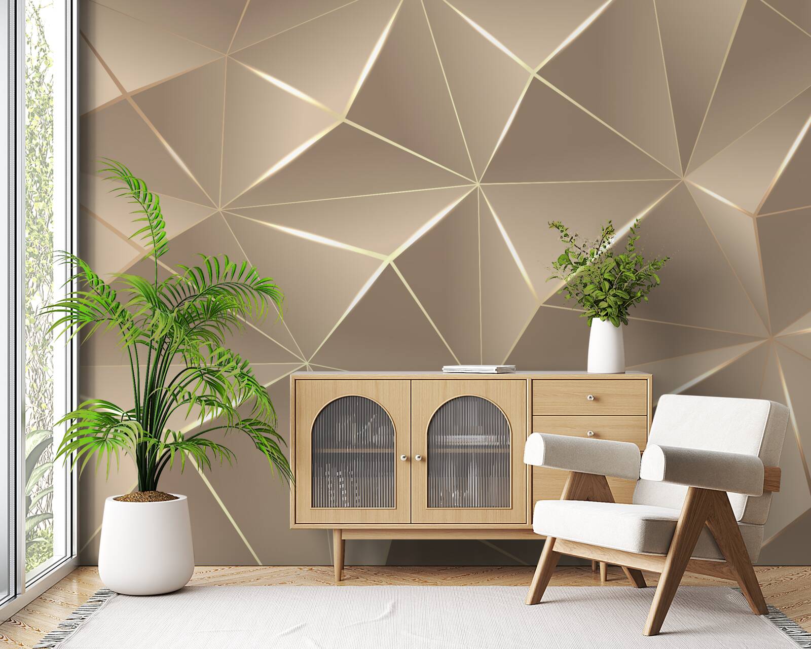 Фотошпалери 3d текстури на світлому фоні