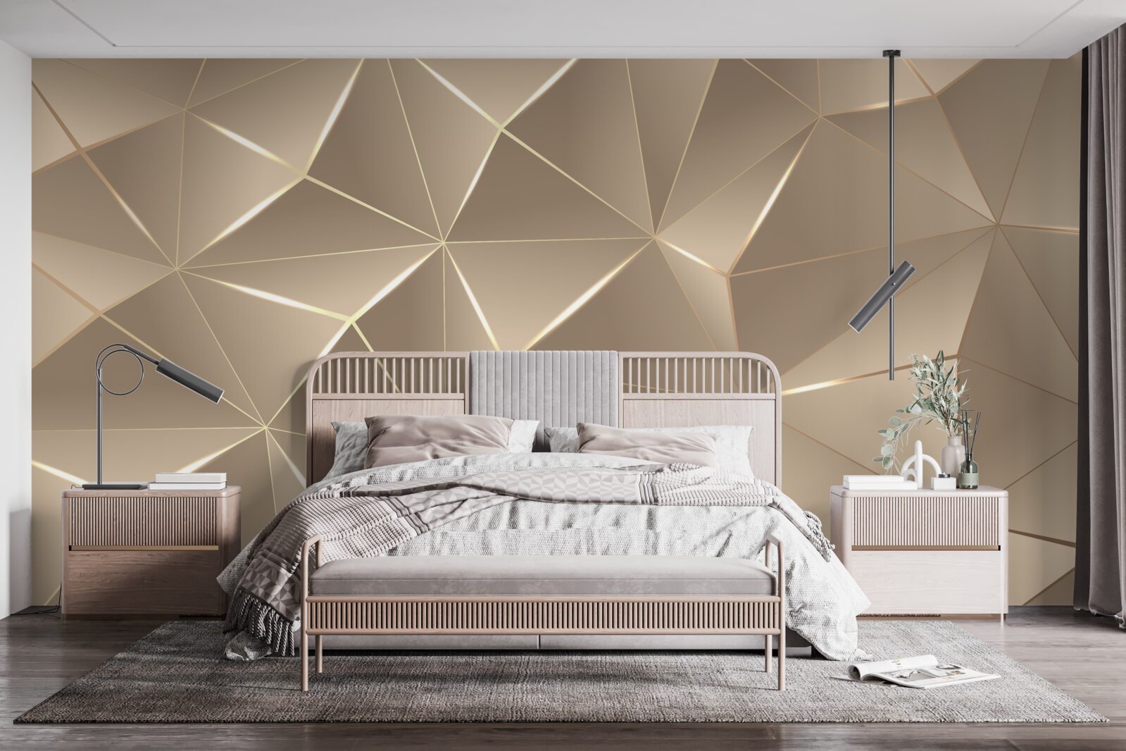 Фотошпалери 3d текстури на світлому фоні