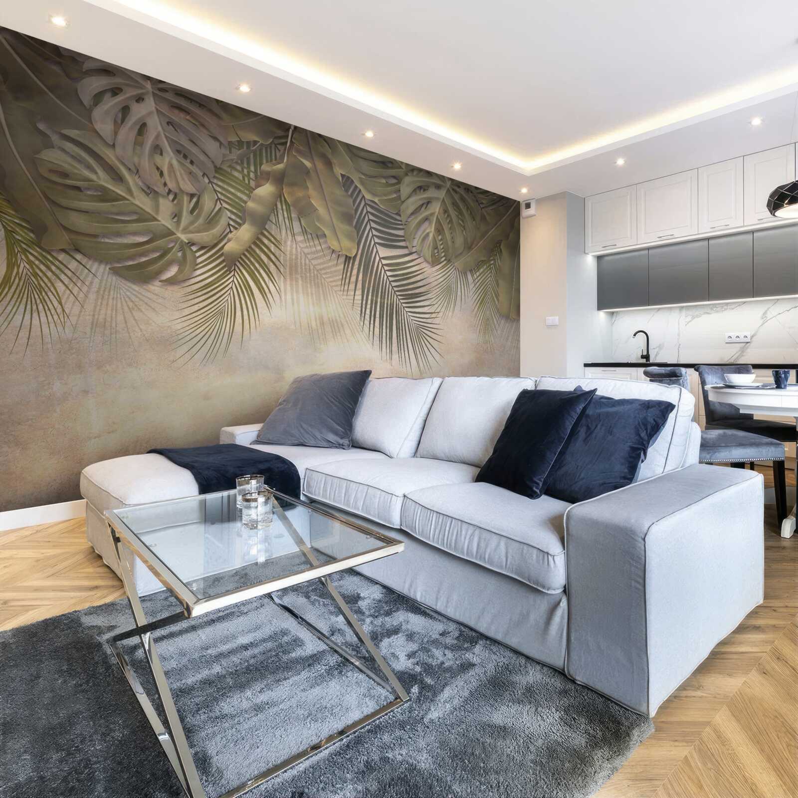 Фотошпалери висяча зелена флора