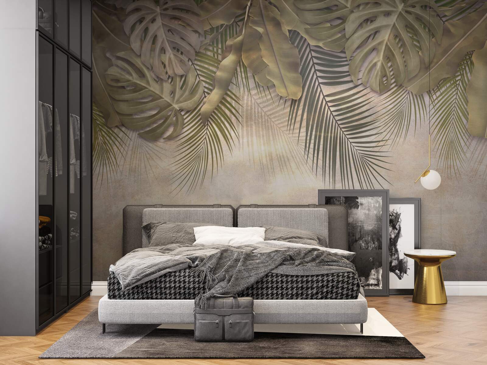 Фотошпалери висяча зелена флора