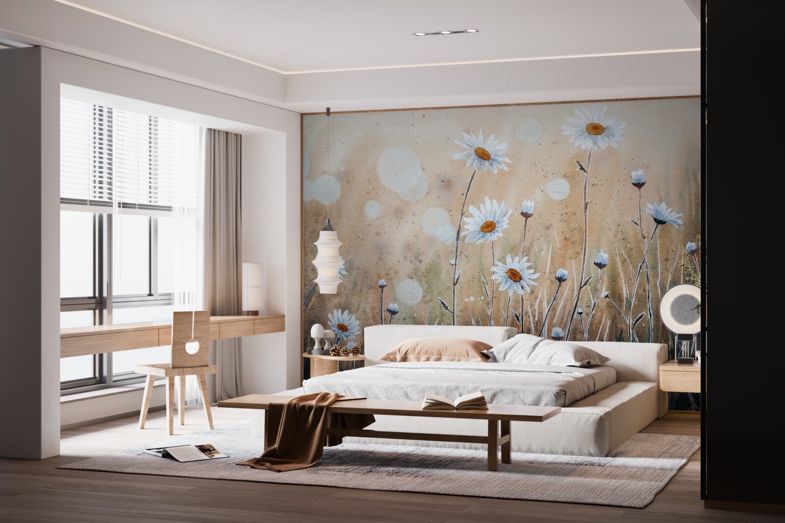 Фотошпалери як манекени під зливою літнього дощу