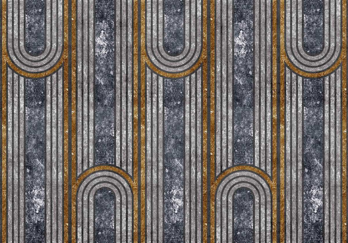 Фотошпалери вертикальні лінії, які залишаються прямими, і ті, що згинаються