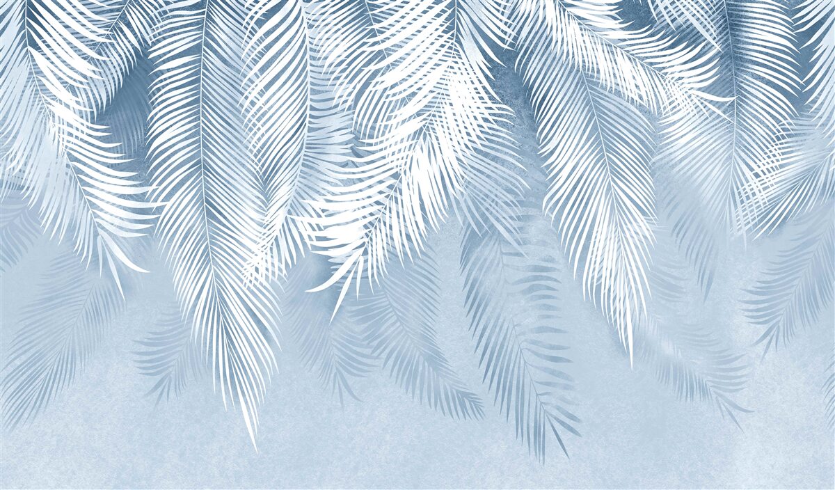 Фотошпалери листя папороті спрямоване вниз