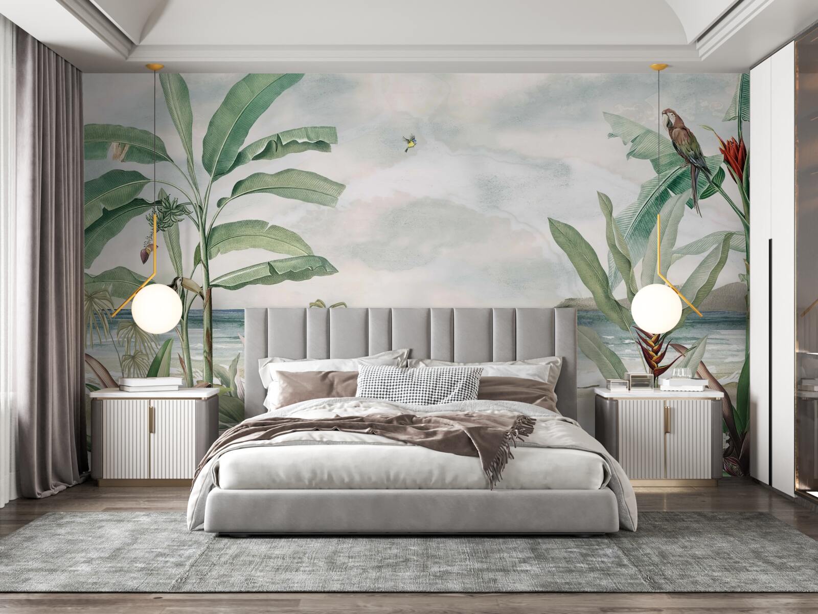 Фотошпалери тропічні береги та спокійні хвилі