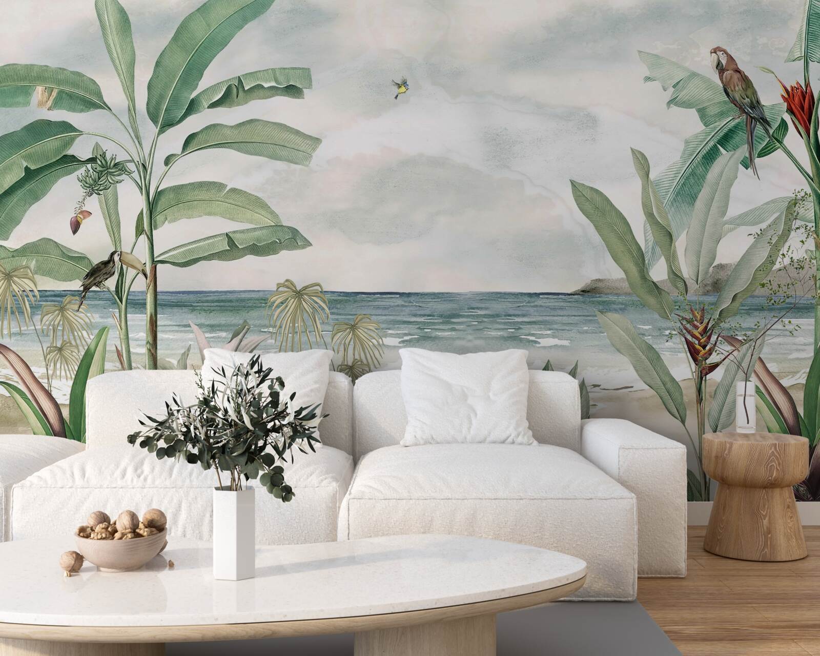 Фотошпалери тропічні береги та спокійні хвилі