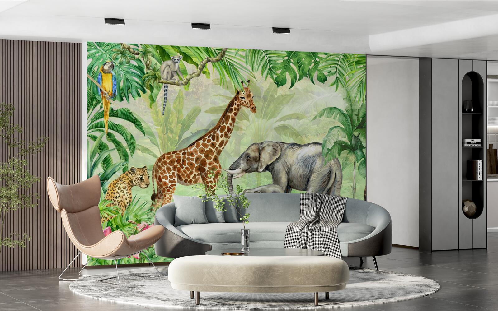 Фотошпалери африканці на відпочинку