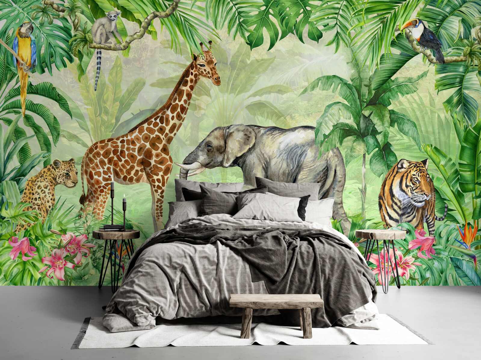 Фотошпалери африканці на відпочинку