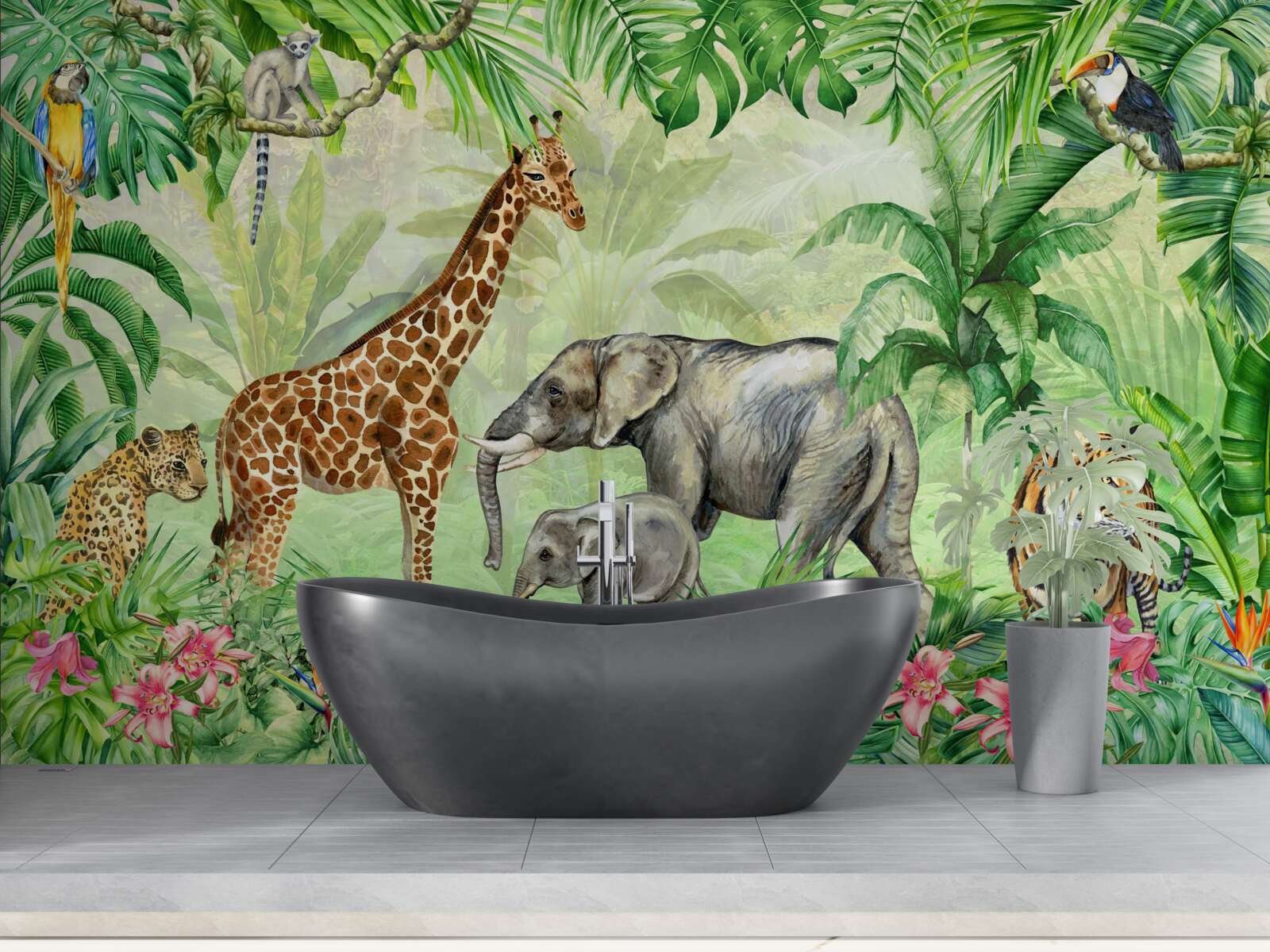 Фотошпалери африканці на відпочинку