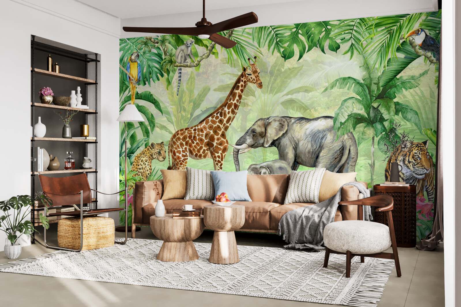 Фотошпалери африканці на відпочинку