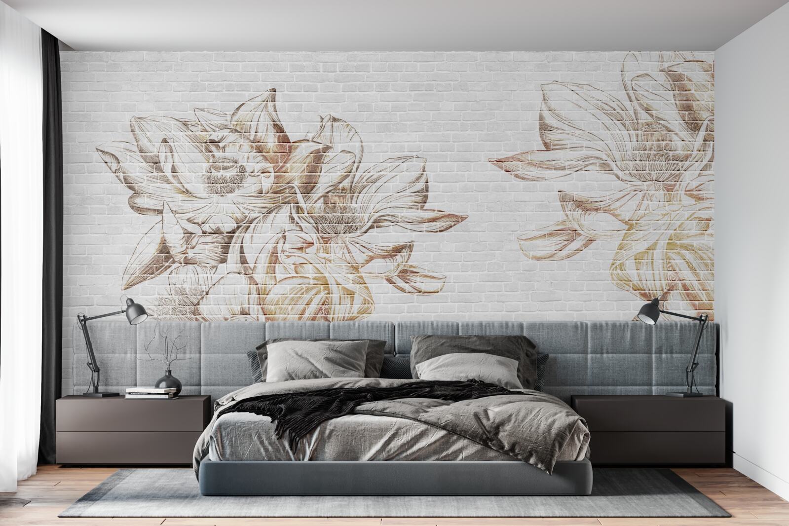 Фотошпалери ніжна білява філіція