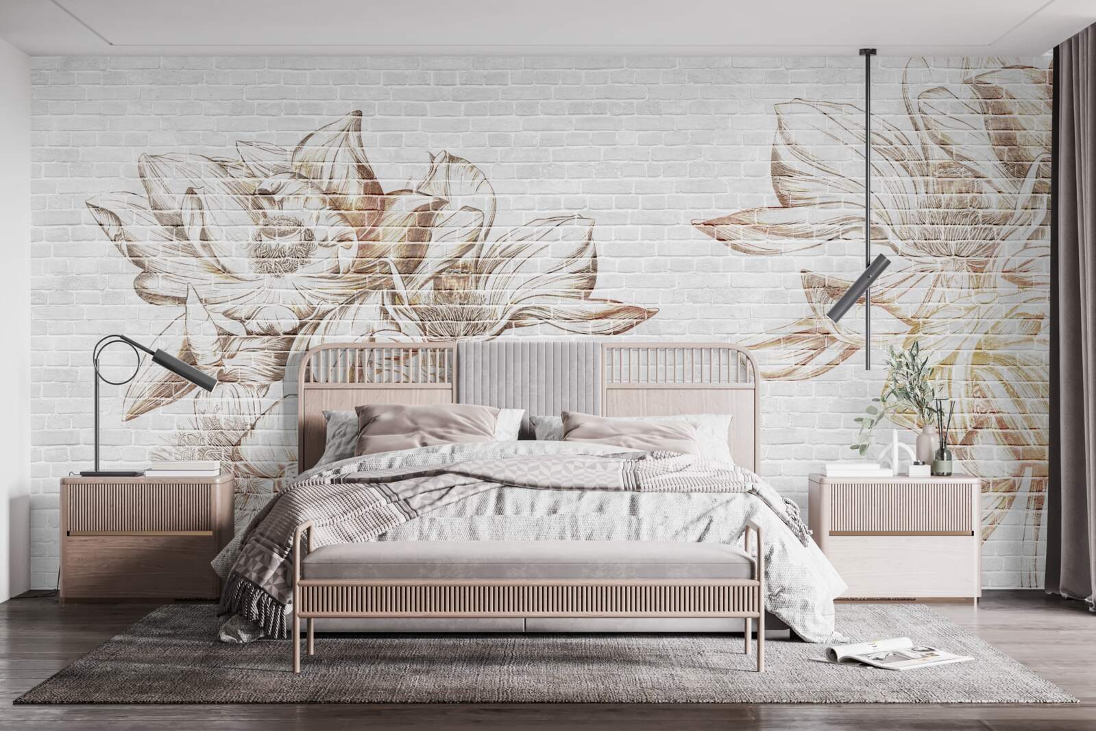 Фотошпалери ніжна білява філіція