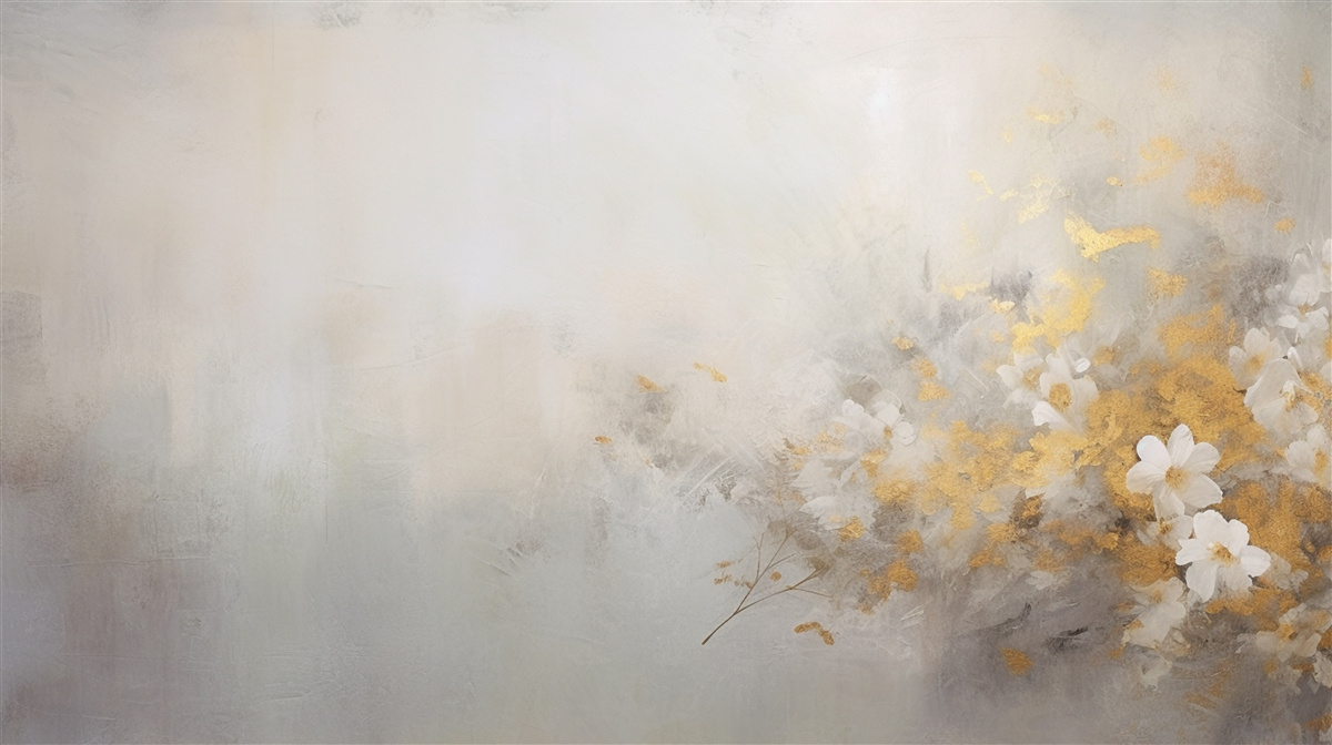 Фотошпалери туманний осінній ранок у густому лісі