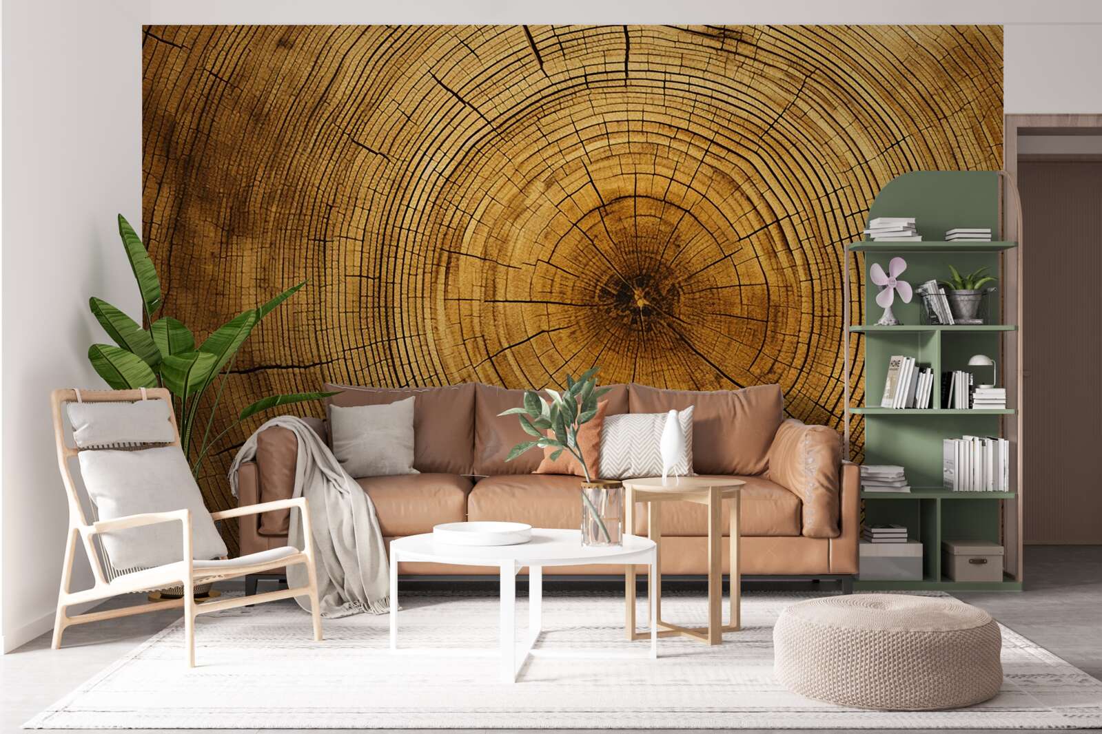 Фотошпалери фрагменти дерев'яного стовпа, багатого на багатовікові нашарування