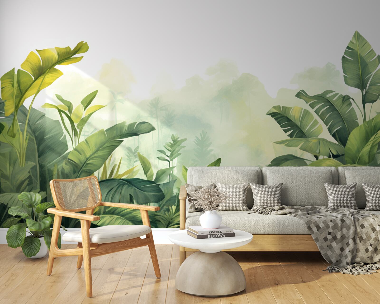 Фотошпалери Світанок у тропічному лісі