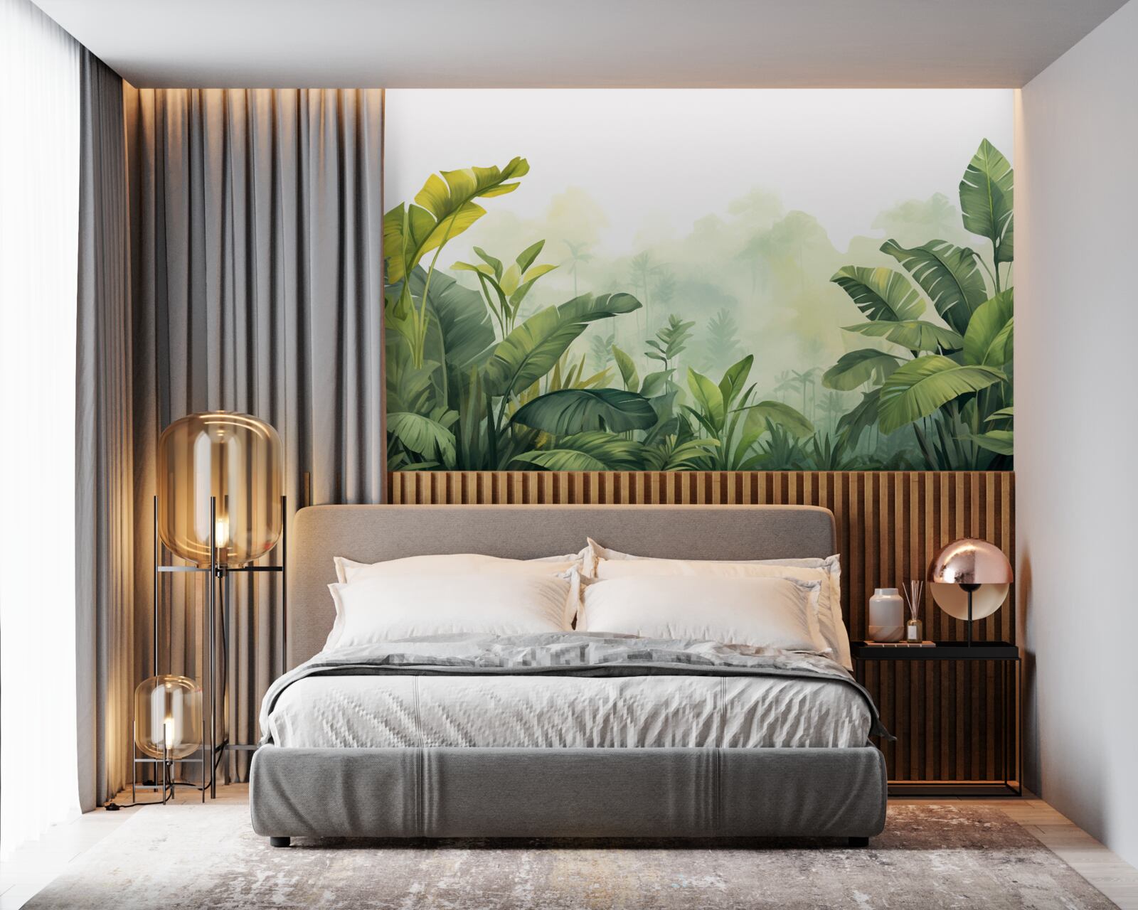 Фотошпалери Світанок у тропічному лісі