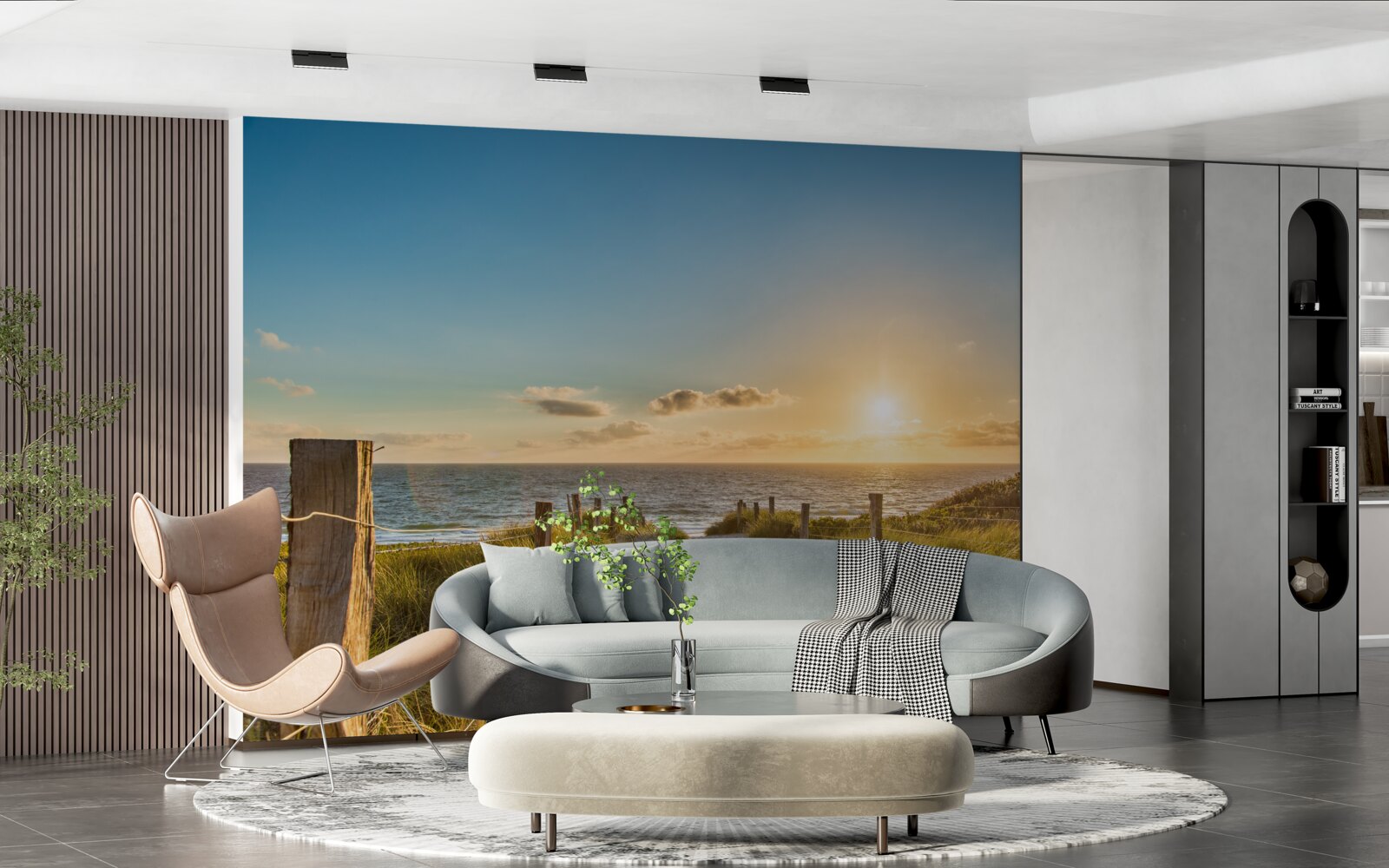 Фотошпалери Острів Тексель біля узбережжя