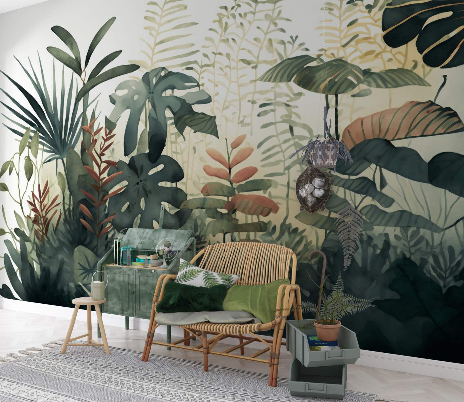 Фотошпалери ніч огортає тропіки