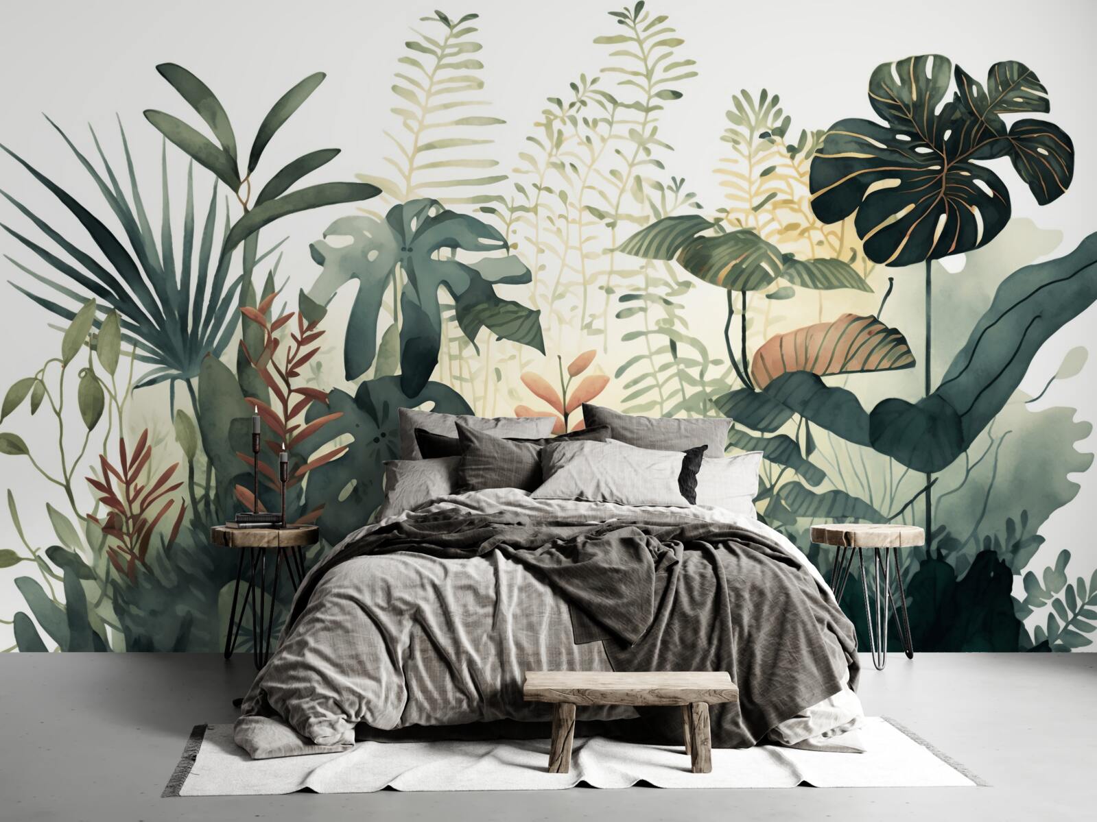 Фотошпалери ніч огортає тропіки