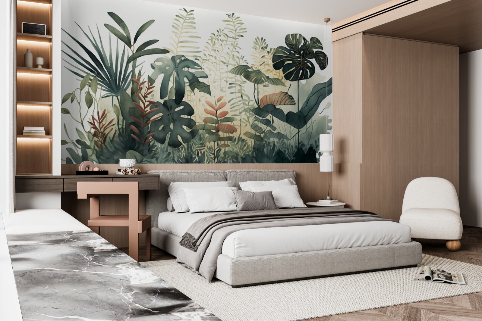 Фотошпалери ніч огортає тропіки