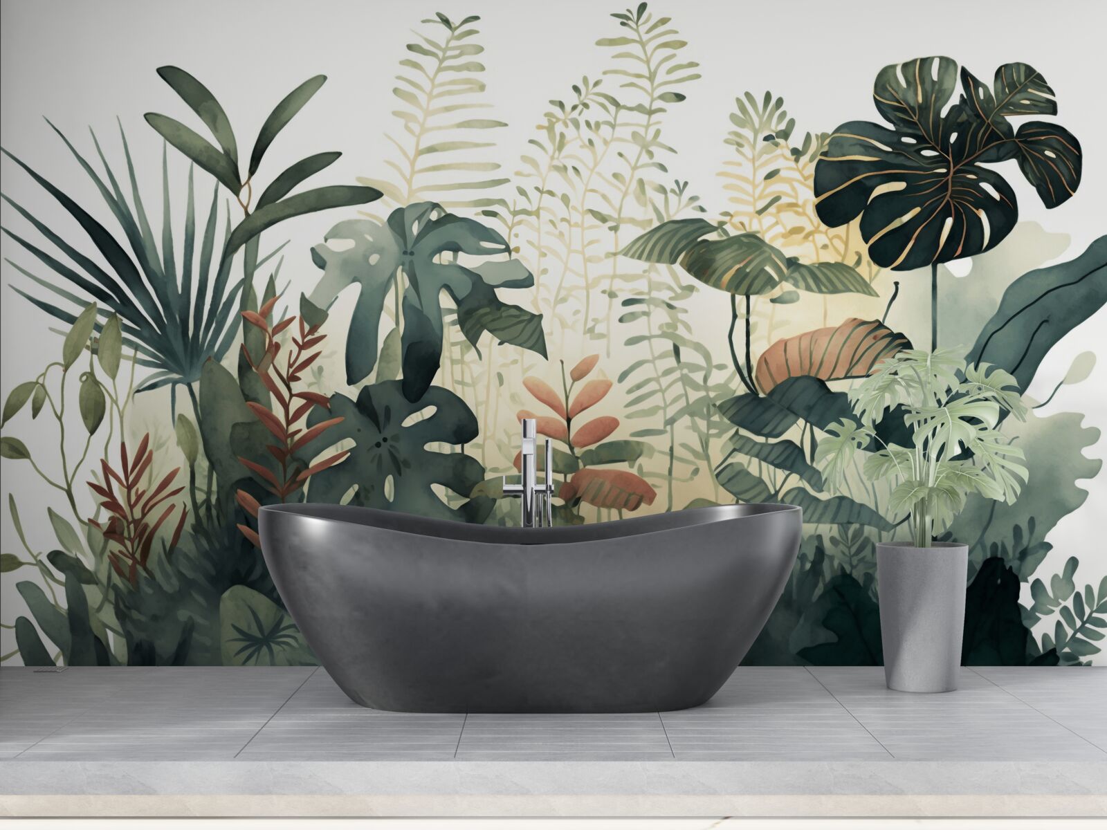 Фотошпалери ніч огортає тропіки