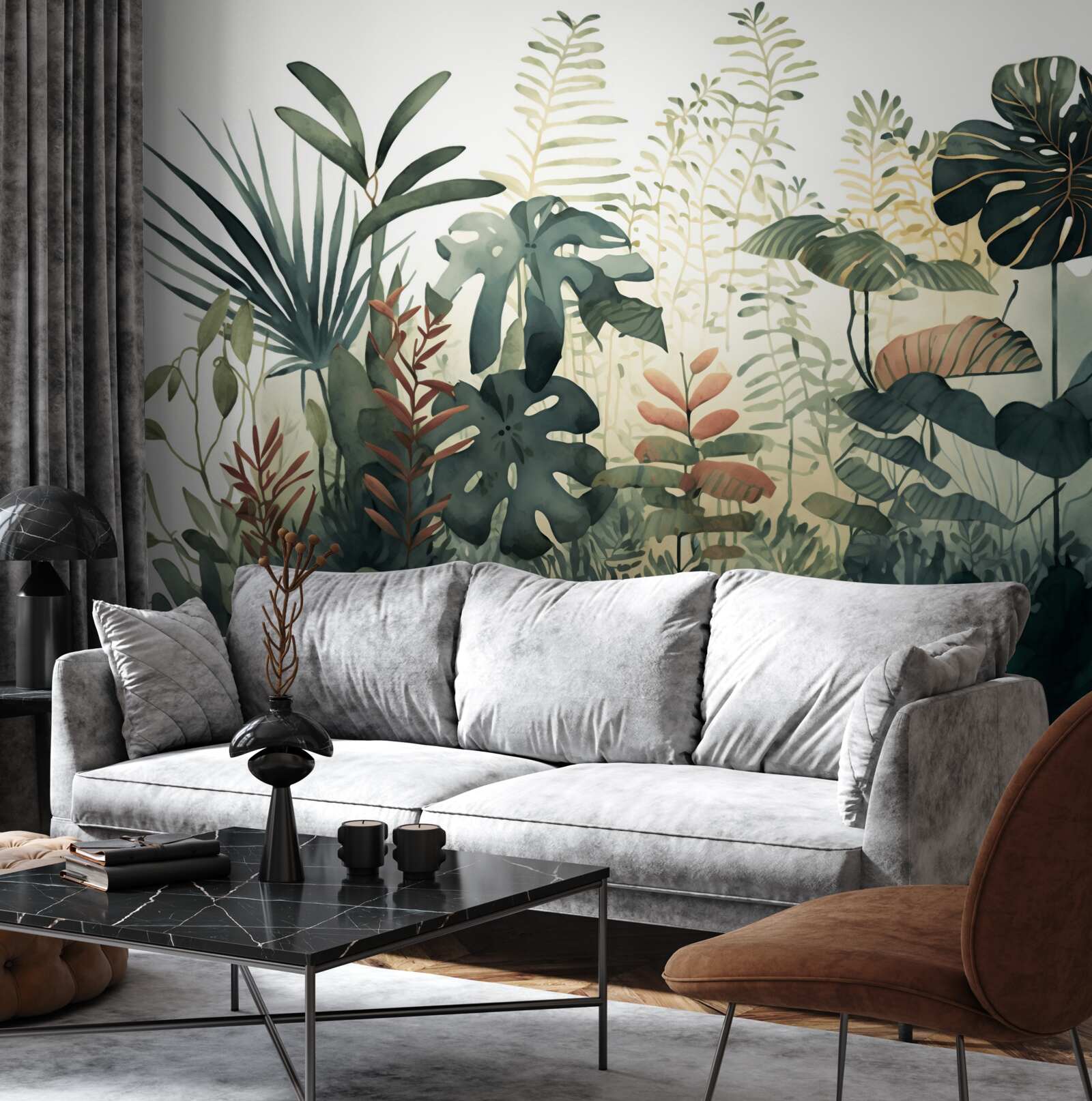 Фотошпалери ніч огортає тропіки