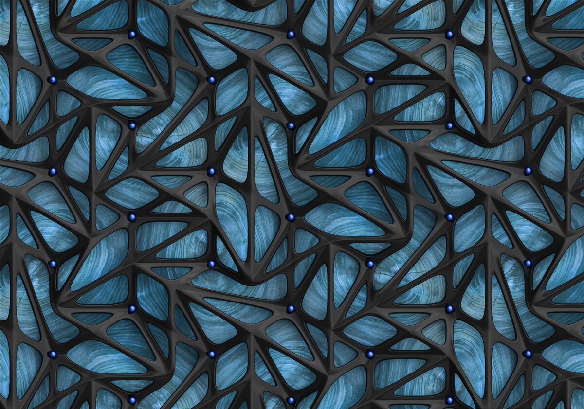 Фотошпалери Місячне світло освітлює нічний ліс, вкритий листям