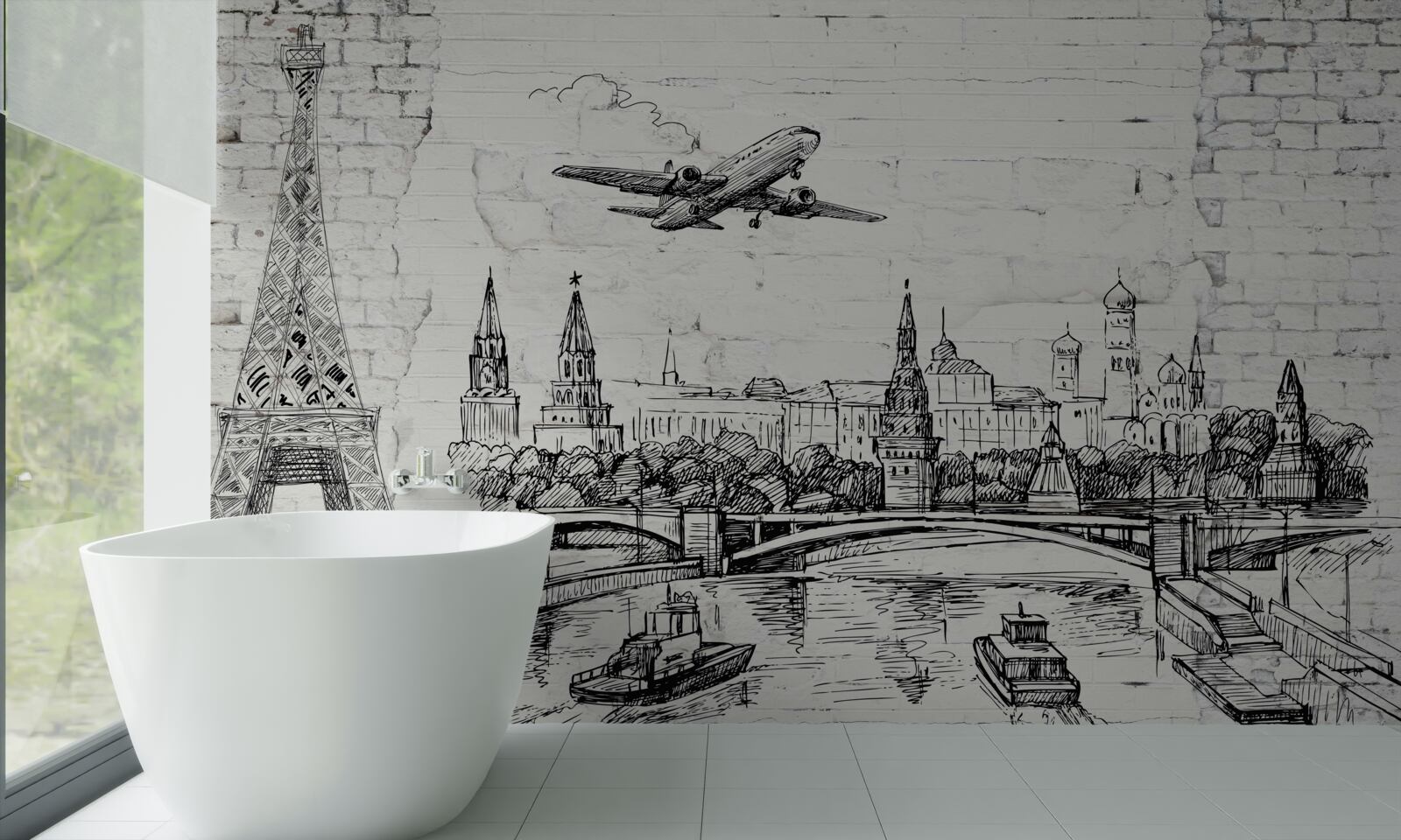 Фотошпалери Чорно-білий