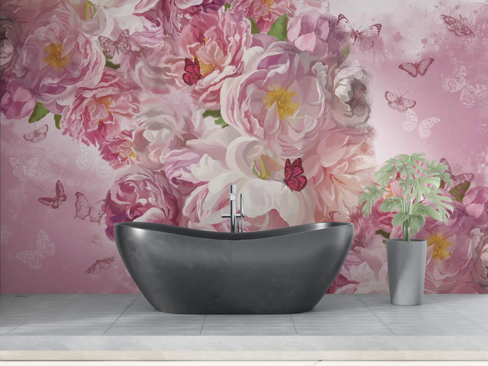 Фотошпалери гілка, прикрашена квітучими бруньками