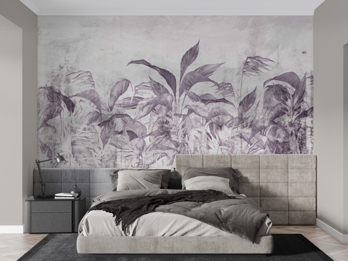 Фотошпалери тропічна флора і рослинність під час проливних дощів