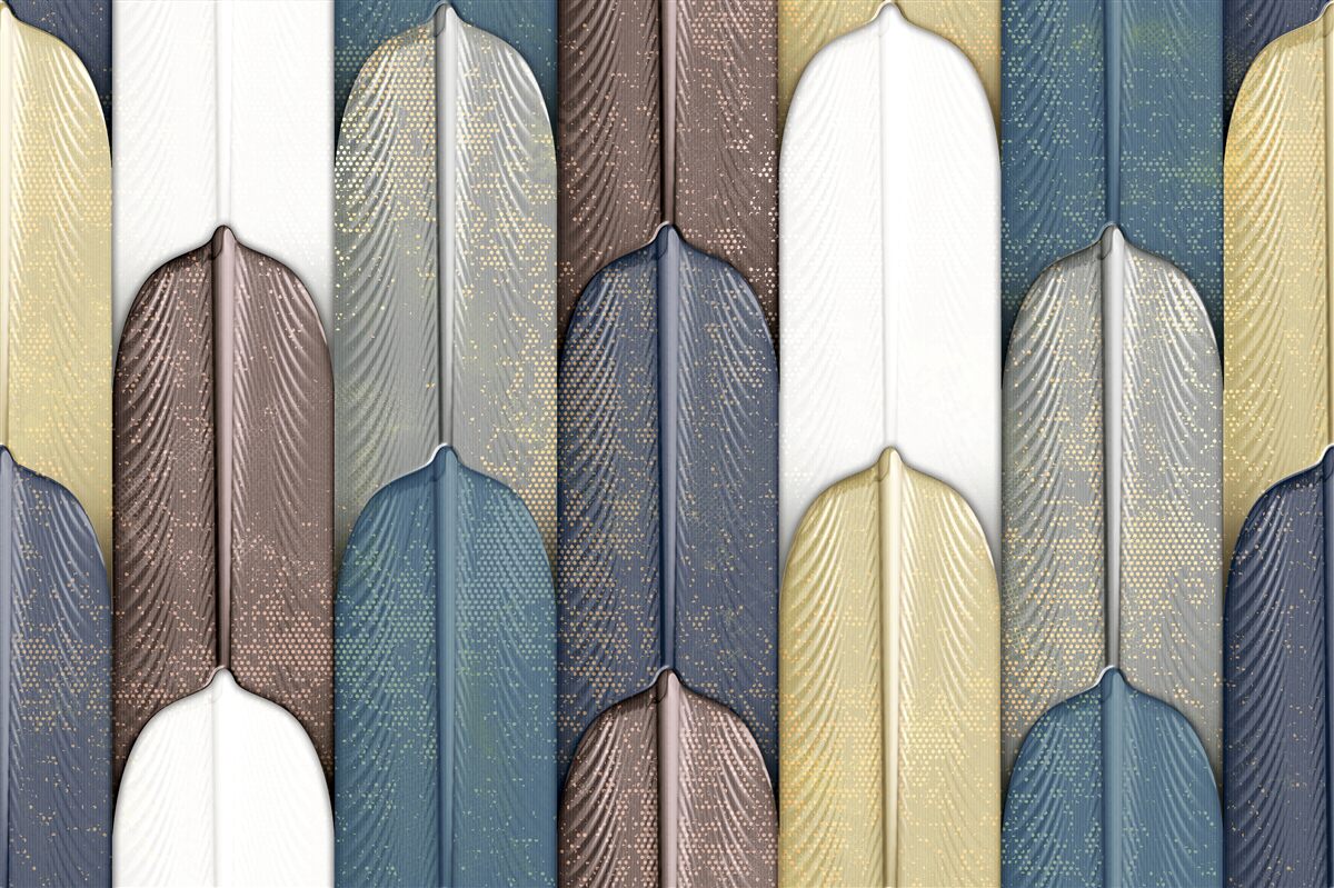 Фотошпалери ліс, всипаний осіннім листям