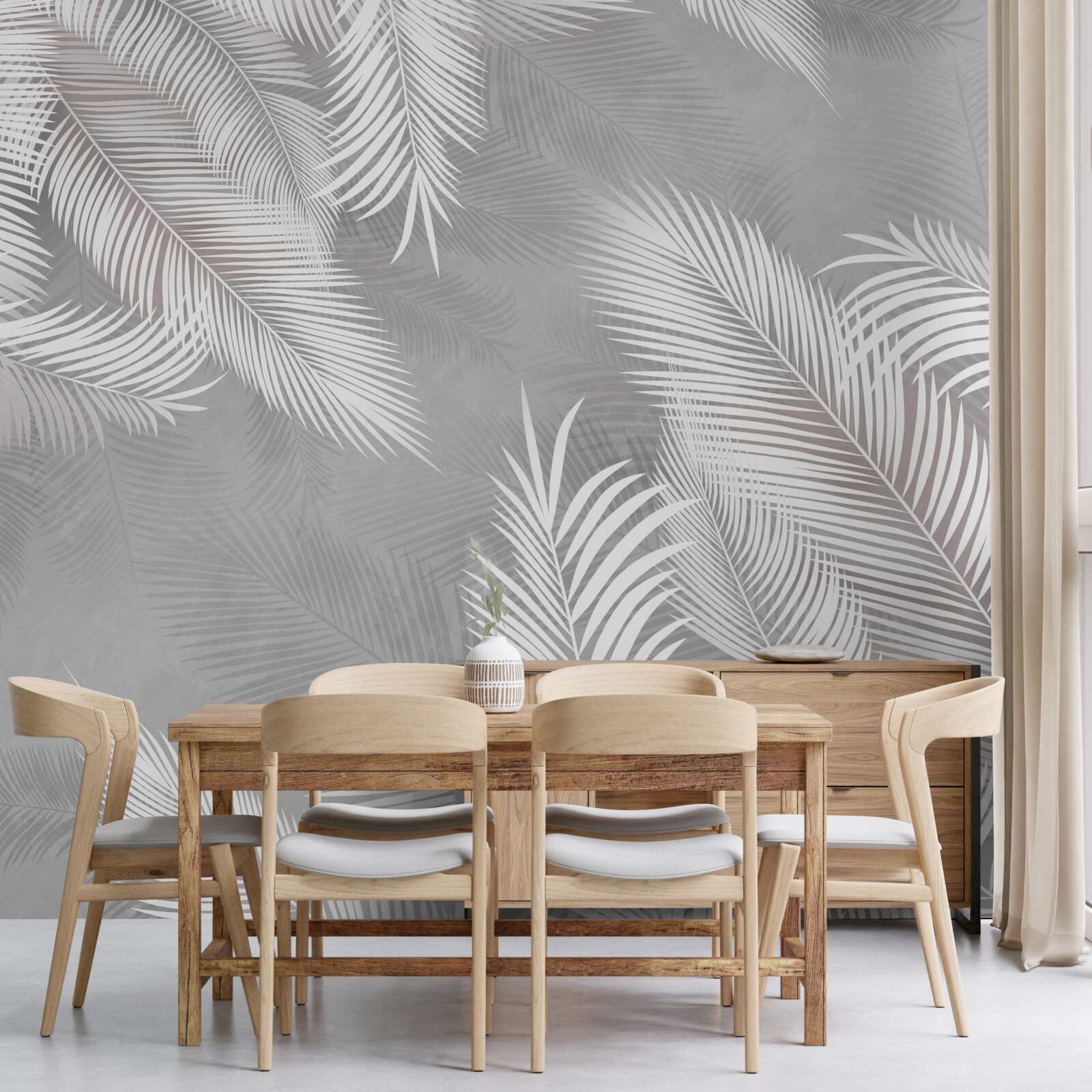 Фотошпалери яскраве листя схоже на пір'я