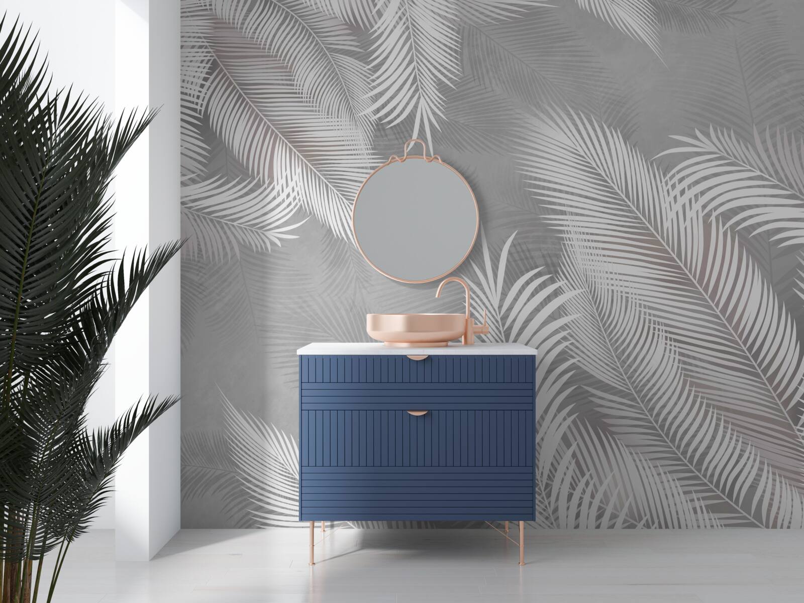 Фотошпалери яскраве листя схоже на пір'я