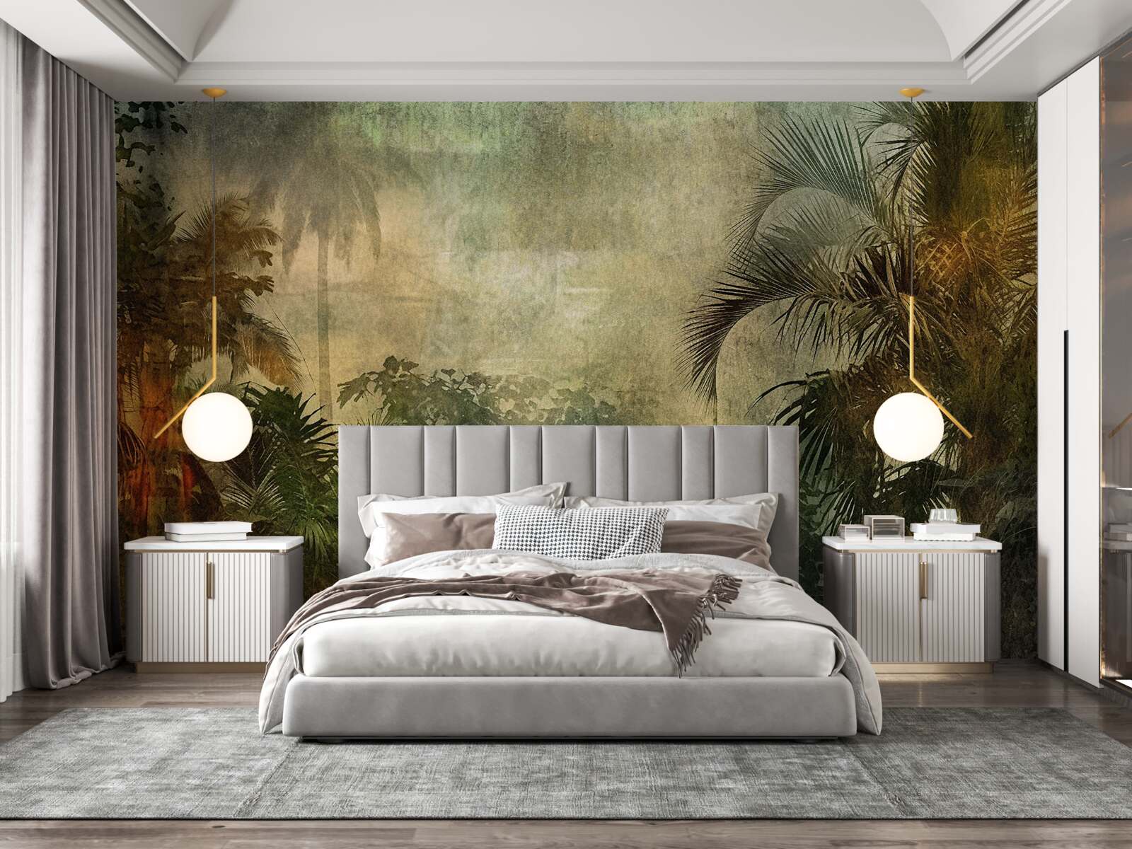 Фотошпалери пишна флора в тропічних лісах