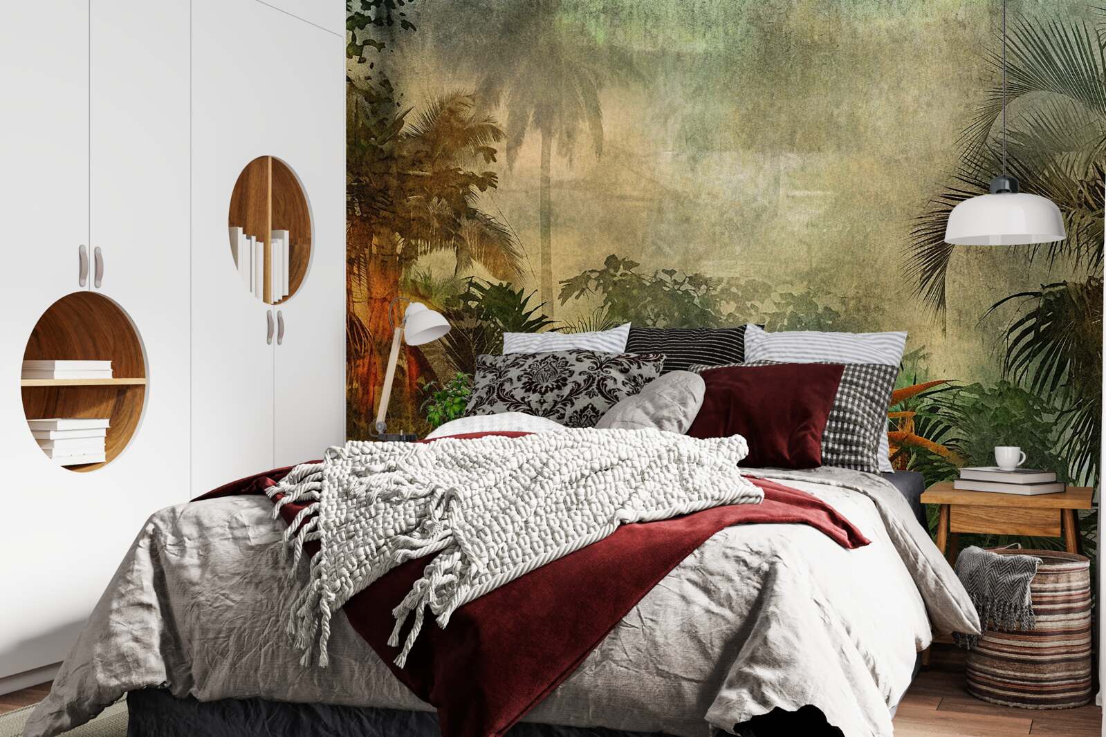 Фотошпалери пишна флора в тропічних лісах