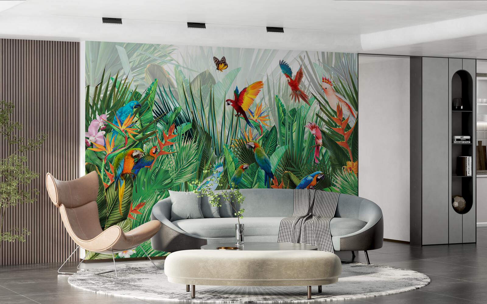 Фотошпалери мешканці джунглів