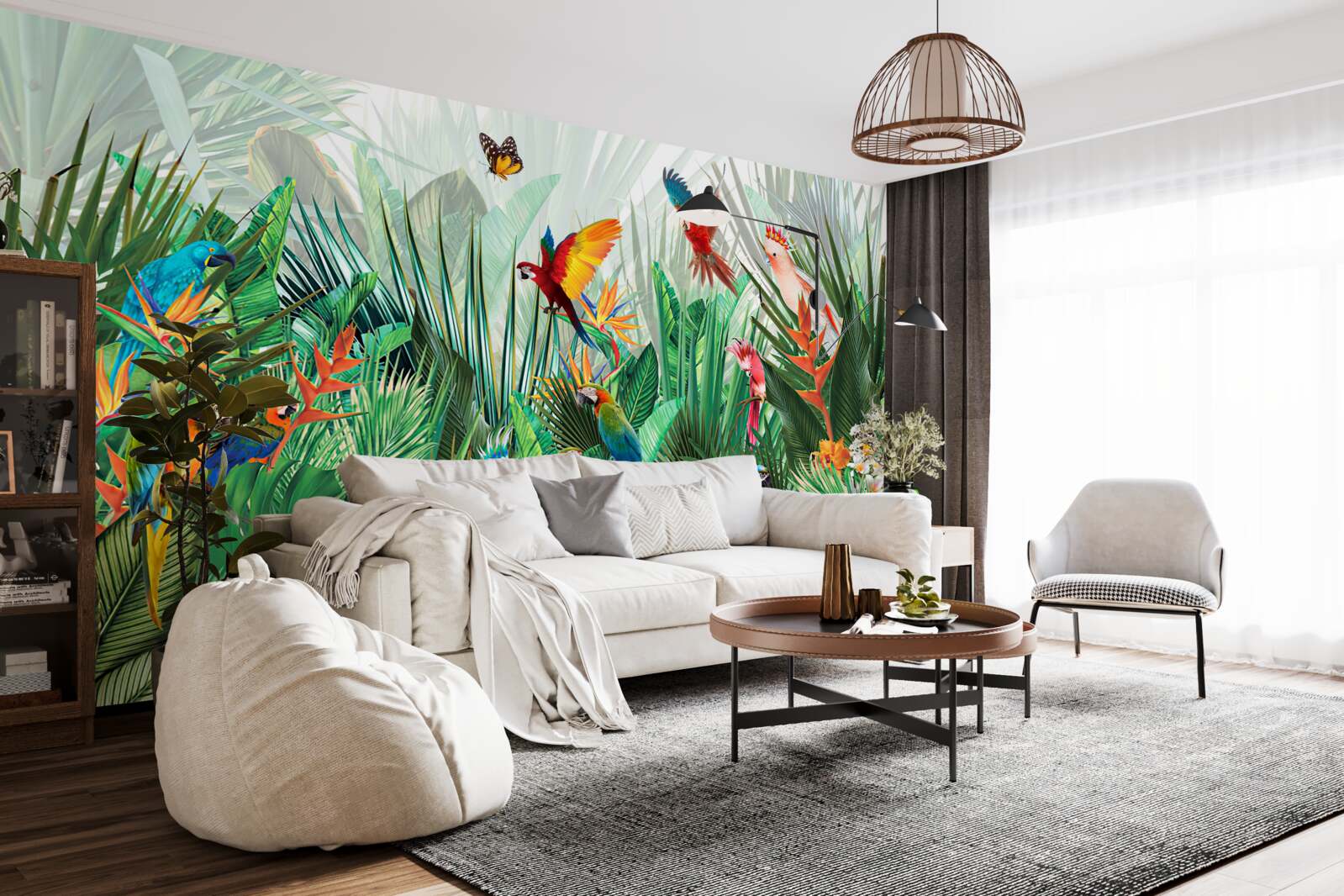 Фотошпалери мешканці джунглів