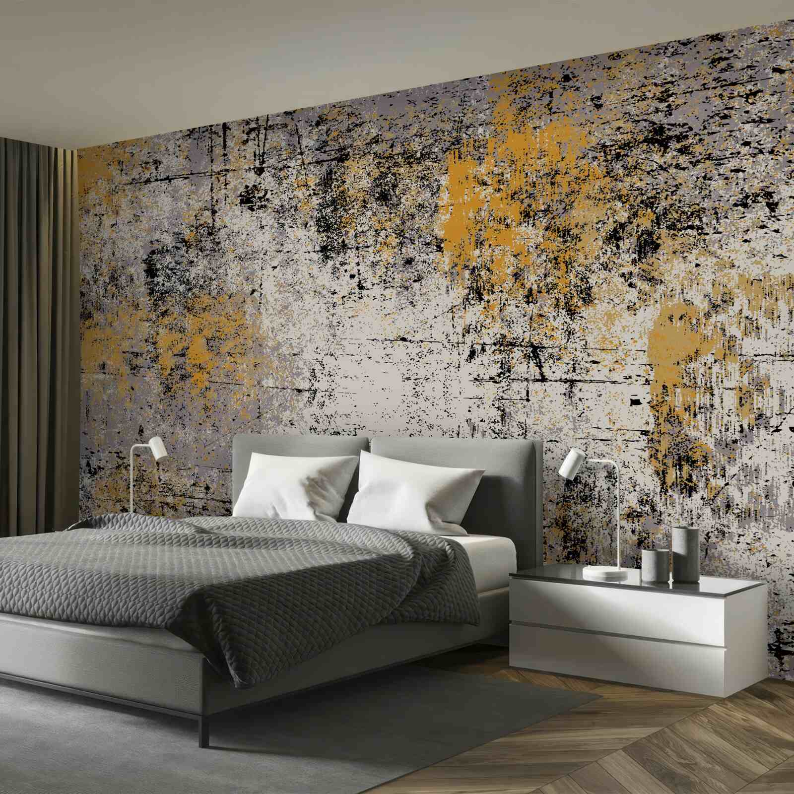 Фотошпалери абстракція на спокійному осінньому березі