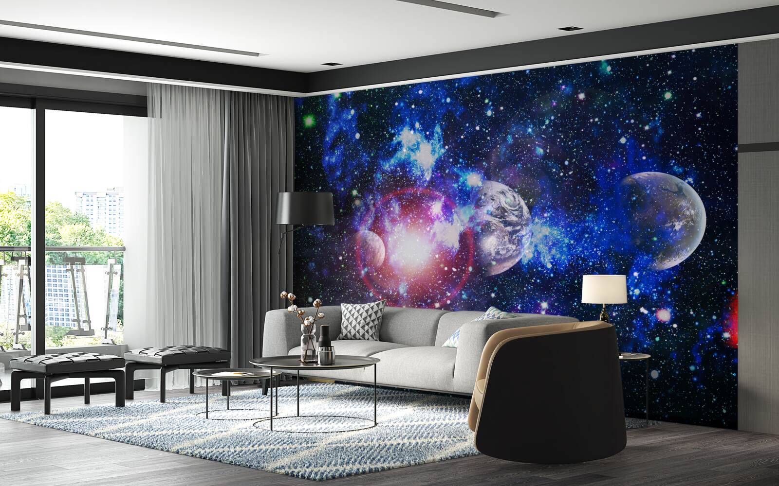 Фотошпалери просторий і загадковий всесвіт