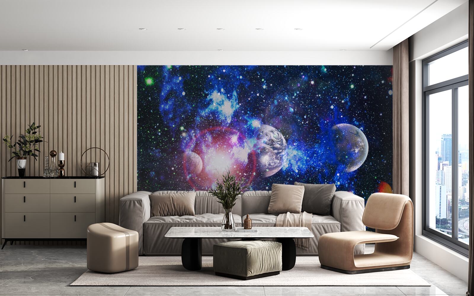 Фотошпалери просторий і загадковий всесвіт