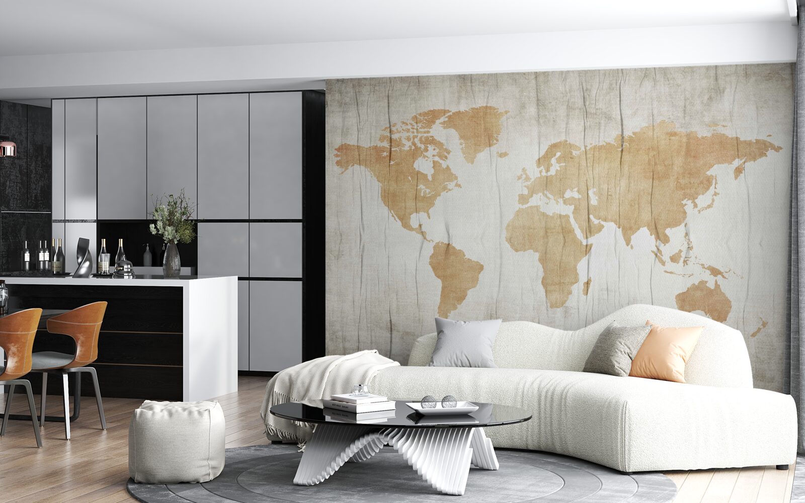 Фотошпалери профілі країн у географічному атласі Землі